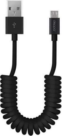 Кабель Deppa micro USB (черный)