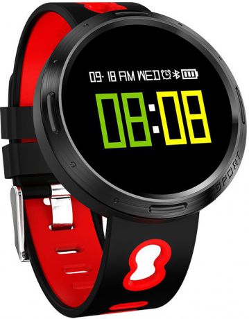 Умные часы Prolike PLSW4000 с измерением давления (черный, красный)