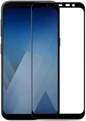 Защитное стекло InterStep 3D Glass для Samsung Galaxy J4 черная рамка