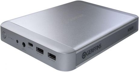 Портативное зарядное устройство Gerffins K36000 (серебристый)