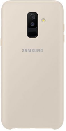 Клип-кейс Samsung Dual Layer для Samsung Galaxy J8 (золотистый)