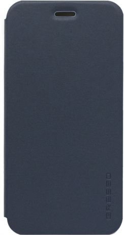 Чехол-книжка Gresso Atlant для Nokia 5.1 Plus (синий)