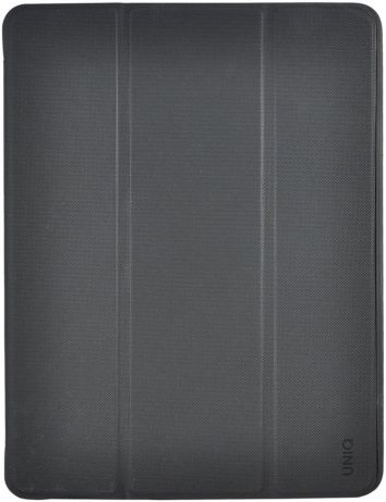 Чехол-книжка Uniq Tri-Fold Rigor для Apple iPad 9.7 (2018) (черный)