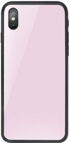 Клип-кейс Gresso Glass Edge для Apple iPhone XS (розовый)