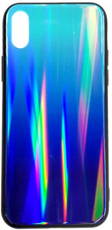 Клип-кейс Inoi Shiny gradient для Apple iPhone XS (сине-фиолетовый)