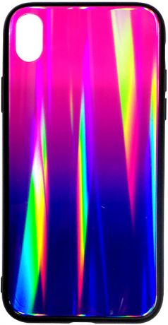 Клип-кейс Inoi Shiny gradient для Apple iPhone XR (сине-розовый)