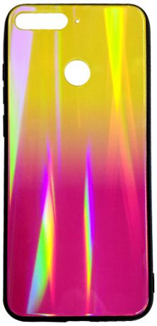 Клип-кейс Inoi Shiny gradient для Huawei Honor 7C/7A Pro (розово-желтый)