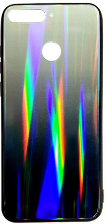 Клип-кейс Inoi Shiny gradient для Huawei Honor 7C/7A Pro (черно-серый)
