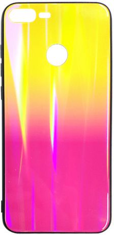 Клип-кейс Inoi Shiny gradient для Huawei Honor 9 Lite (розово-желтый)