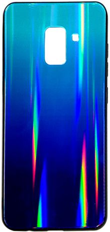 Клип-кейс Inoi Shiny gradient для Samsung Galaxy A8 (2018) (сине-фиолетовый)