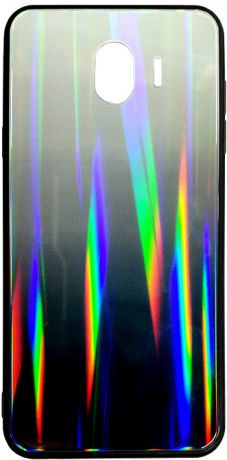 Клип-кейс Inoi Shiny gradient для Samsung Galaxy J4 (черно-серый)