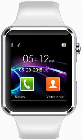 Умные часы JET Phone SP1 (серебристый)