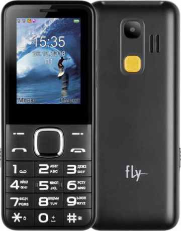 Мобильный телефон Fly Ezzy 10 (черный)