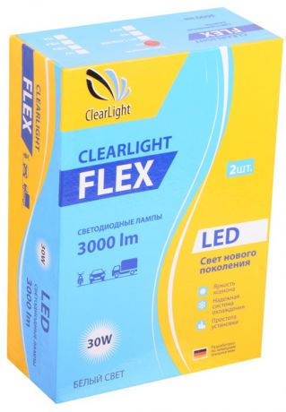 Лампа LED Clearlight H1 3000 lm 2шт