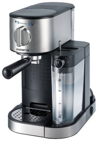 Кофеварка Polaris PCM 1519AE (серебристо-черный)