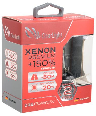 Лампа ксеноновая Clearlight Xenon D2S 2шт