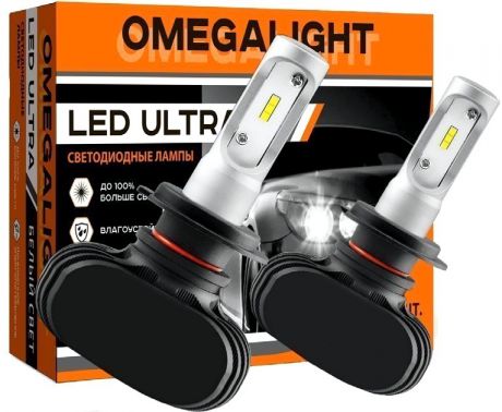 Лампа LED Omegalight H8/9/11 2500lm 2шт