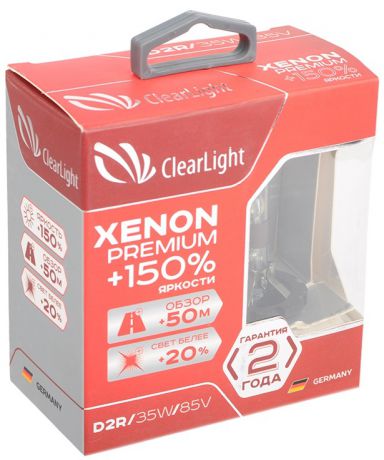 Лампа ксеноновая Clearlight Xenon D2R 2шт