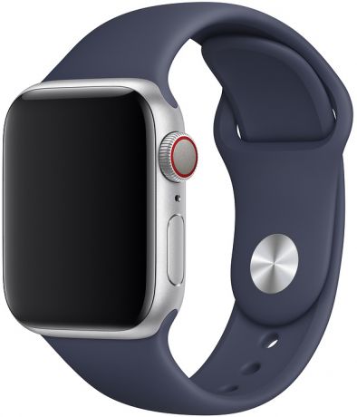 Ремешок Apple Sport Band для Watch 40 мм размеры S/M и M/L (темно-синий)