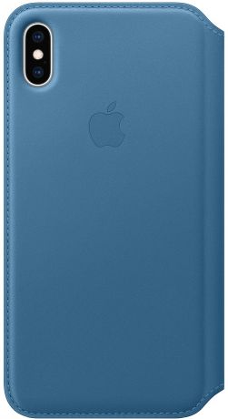 Чехол-книжка Apple Folio для iPhone XS (лазурная волна)