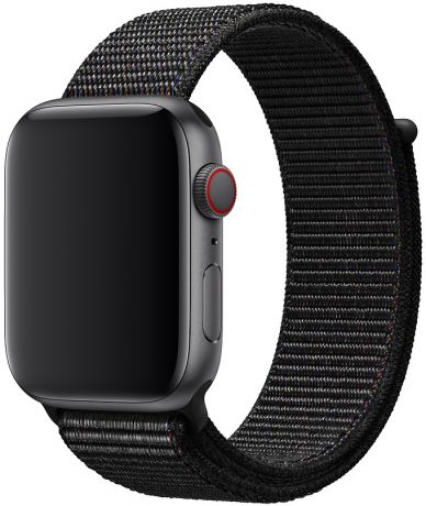 Ремешок Apple Sport Nylon Band для Watch 44 мм (размер R) (черный)
