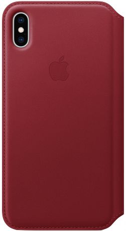 Чехол-книжка Apple Folio для iPhone XS Max (красный)