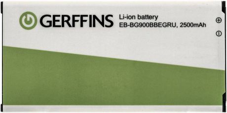 Аккумулятор Gerffins 2500 мАч для Samsung Galaxy S5 (EB-BG900BBEGRU)
