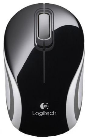 Мышь Logitech Wireless Mini Mouse M187 (черный)