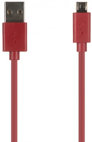 Кабель Belkin F2CU012 USB-microUSB (красный)