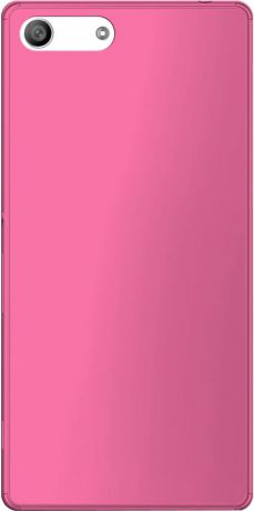Клип-кейс Puro Ultraslim для Sony Xperia M5 + защитная пленка (розовый)