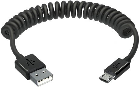 Кабель InterStep USB-microUSB 2м (черный)