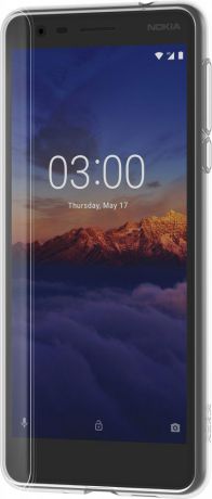 Клип-кейс Nokia Clear Case для Nokia 3.1 (прозрачный)