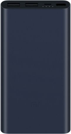 Портативное зарядное устройство Xiaomi Mi Power Bank 2S 10000 мАч (черный)