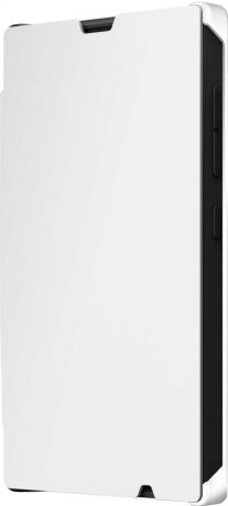 Чехол-книжка Mozo FlipCover для Microsoft Lumia 435 (белый)