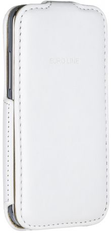 Флип-кейс Euro-Line Vivid для Samsung Galaxy Core Prime (белый)