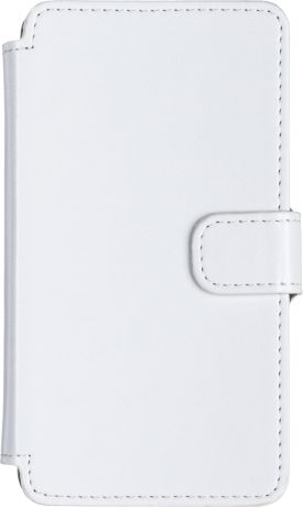 Чехол-книжка Fashion Touch для Microsoft Lumia 430 (белый)
