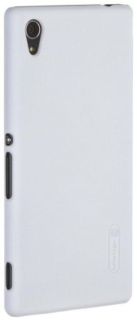 Клип-кейс Nillkin Super Frosted Shield для Sony Xperia M4 Aqua (белый)