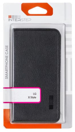Чехол-книжка InterStep Vibe для LG X Style (черный)