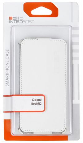 Флип-кейс InterStep Crab для Xiaomi Redmi 2 (белый)