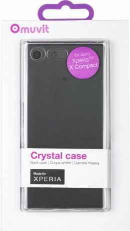 Клип-кейс Muvit Crystal для Sony Xperia X Compact (прозрачный)
