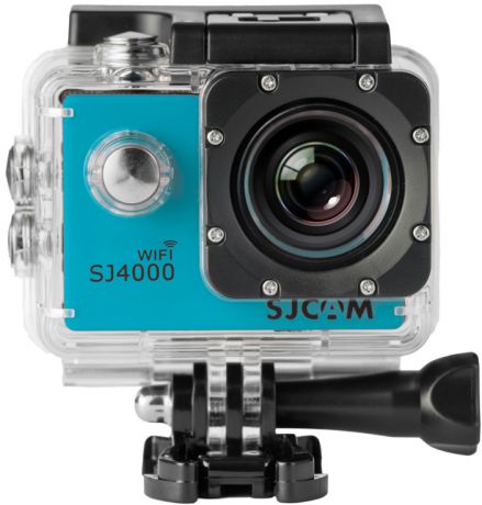 Экшн-камера SJCAM SJ4000 Wi-Fi (синий)