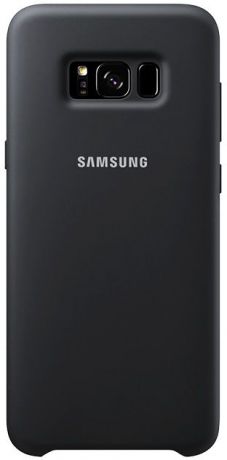 Клип-кейс Samsung Silicone Cover для Galaxy S8+ (темно-серый)