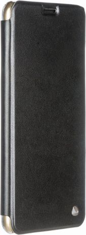 Чехол-книжка Oxy Fashion Book для Samsung Galaxy A8+ (черный)