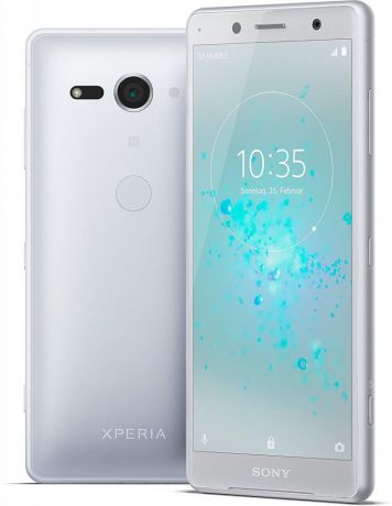 Мобильный телефон Sony Xperia XZ2 Compact (белое серебро)
