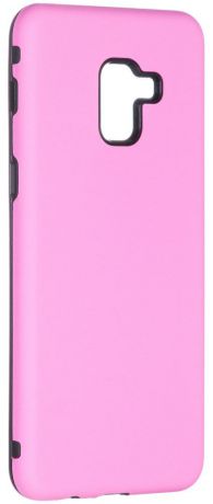 Клип-кейс Oxy Fashion для Samsung Galaxy A8+ (2018) (розовый)