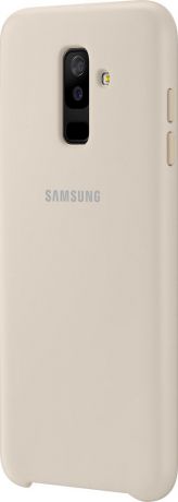 Клип-кейс Samsung Dual Layer EF-PA605 для Galaxy A6+ (золотистый)