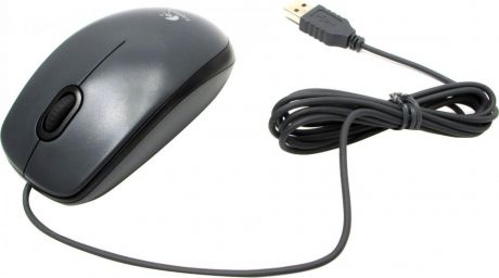 Мышь Logitech Mouse M100 (темно-серый)