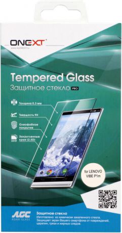 Защитное стекло Onext для Lenovo Vibe P1m (глянцевое)