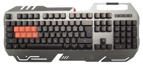 Клавиатура A4Tech Bloody B418 USB (серый)