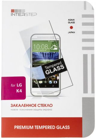 Защитное стекло InterStep для LG K4 (глянцевое)
